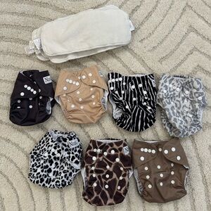 Nora’s nursery Savannah cloth diapers *no longer sold